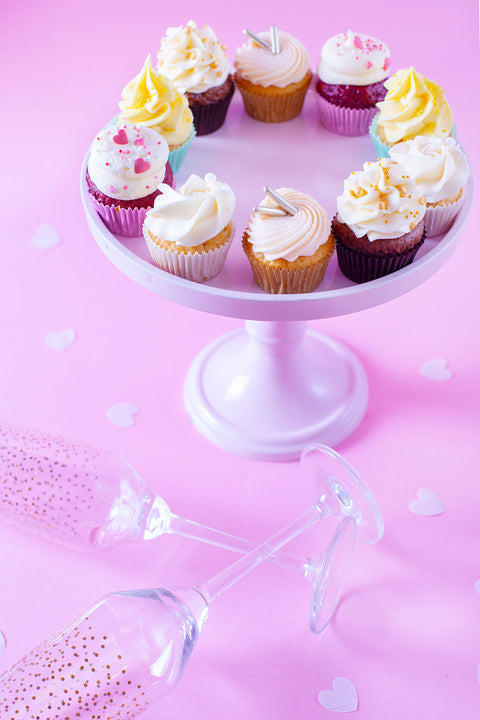 bruiloft proeverij van the cake room met mini cupcakes. custom smaken mogelijk.